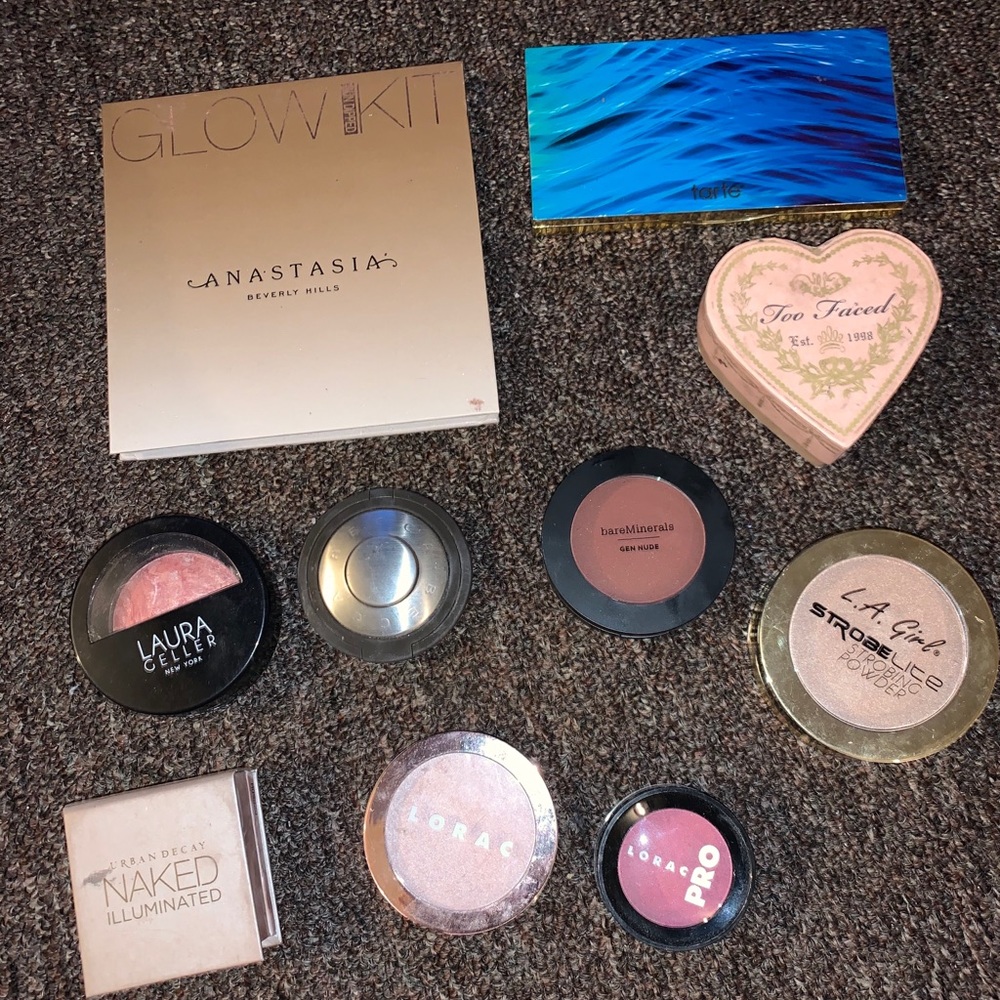 Highlighter and Blush Bundle (High-End)